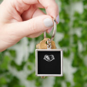 Porte-clés Skeletons Mains de coeur (main)