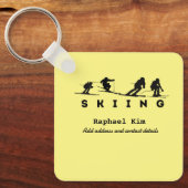 Porte-clés Ski (Recto)