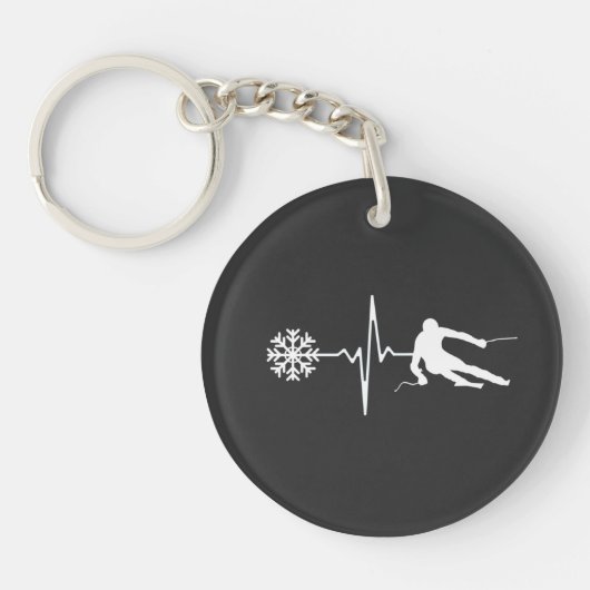 Porte-clés Ski (Devant)