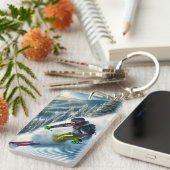 Porte-clés Ski (Devant droit)