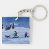 Porte-clés Ski (Dos)