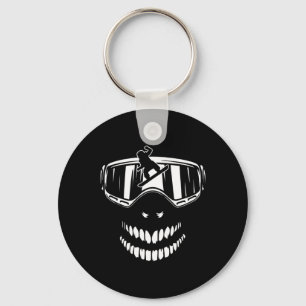 Porte-clés Ski Avec Motif Snowboarder Pour Un Snowboar