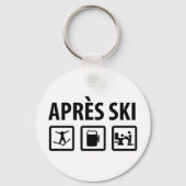 Porte-clés ski d'apres (Recto)