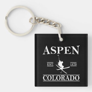 Porte-clés Ski d'Aspen Colorado
