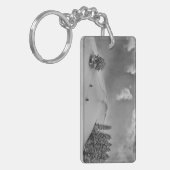 Porte-clés Ski de fond en poudre (Devant gauche)