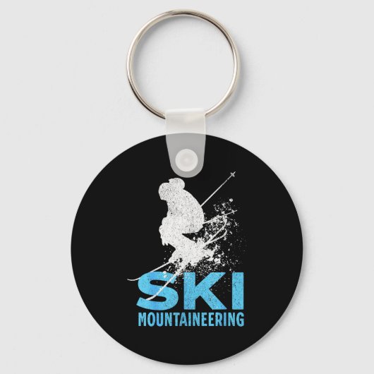 Porte-clés Ski de randonnée  (Recto)