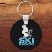 Porte-clés Ski de randonnée  (Recto)