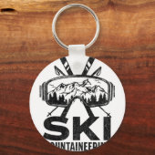 Porte-clés Ski de randonnée (Recto)