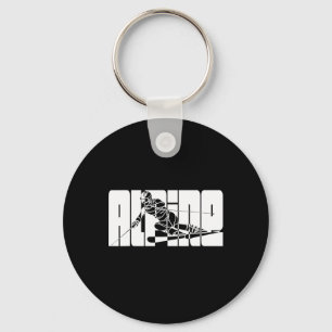 Porte-clés Ski De Snowboard Sports D'Hiver Ski Alpin