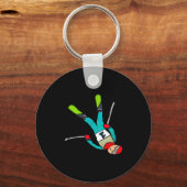 Porte-clés Ski freestyle  (Recto)