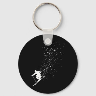 Porte-clés Ski Freestyle Ski Freeski Sports d'hiver Skieurs
