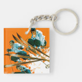 Porte-clés Ski Jumpers par Ski Weld (Dos)