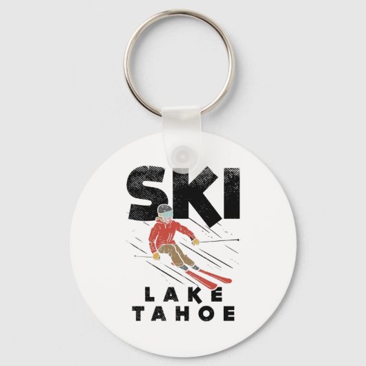 Porte-clés Ski - Lac Tahoe (Recto)