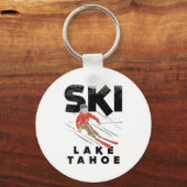 Porte-clés Ski - Lac Tahoe (Recto)