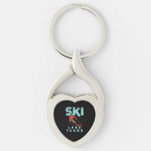 Porte-clés Ski Lake Tahoe