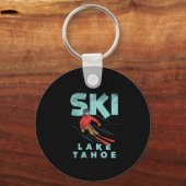 Porte-clés Ski Lake Tahoe (Recto)