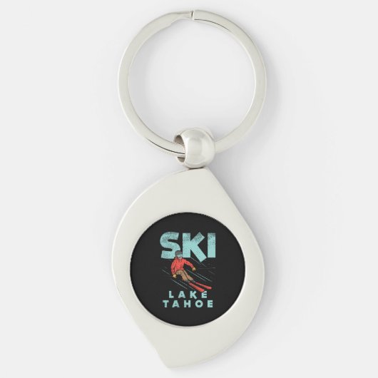 Porte-clés Ski Lake Tahoe (Devant)