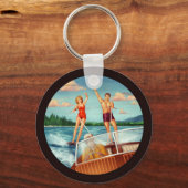 Porte-clés Ski nautique (Recto)