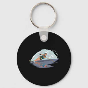 Porte-clés Ski nautique cool Sports nautiques Aventure océani