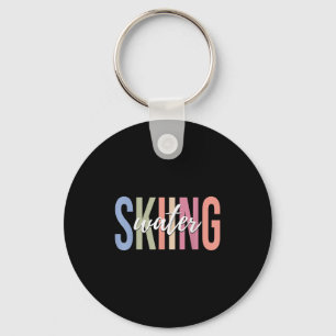 Porte-clés Ski nautique skieur nautique sports nautiques