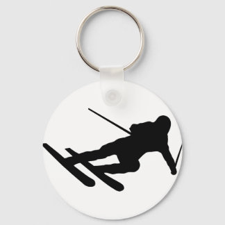 Porte-clés ski ski alpin ski