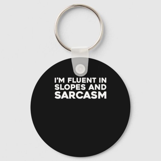 Porte-clés Ski - Sports d'hiver Ski 1 (Recto)