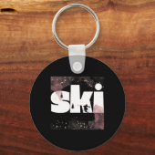 Porte-clés Ski Sur Les Pistes2 (Recto)