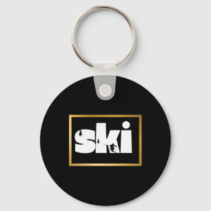 Porte-clés Ski Sur Les Pistes7