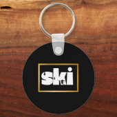 Porte-clés Ski Sur Les Pistes7 (Recto)