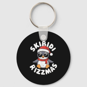 Porte-clés Skibidi Rizzmas Drôle de Noël Saison de Noël P