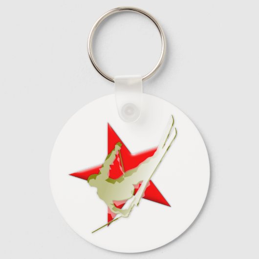 Porte-clés Skier (Recto)