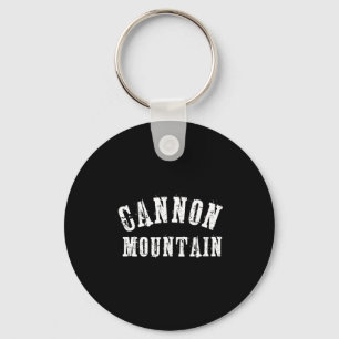Porte-clés skieur audacieux artisan rustique de la montagne d