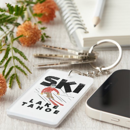 Porte-clés Skiing (Devant droit)