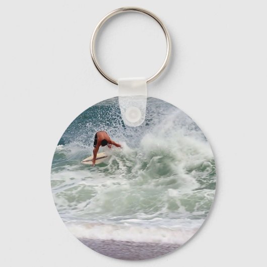 Porte-clés Skimboard par Shirley Taylor (Recto)