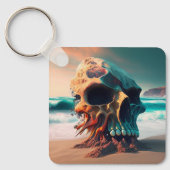 Porte-clés Skull on the beach (Recto)