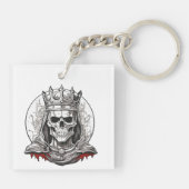PORTE-CLÉS SKULL QUEEN (Dos)