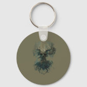 Porte-clés Skull Tree Surreal Dark Nature (Recto)