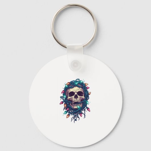 Porte-clés Skullmas � drôles Xmas Squelette (Recto)
