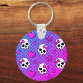 Porte-clés Skully Pop Kawaii (Verso)