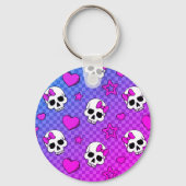 Porte-clés Skully Pop Kawaii (Verso)