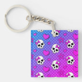 Porte-clés Skully Pop Kawaii (Devant)