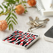Porte-clés Skully Pop Zebra (Côté)