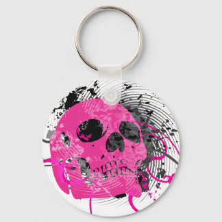 Porte-clés skullz. hi-fi.