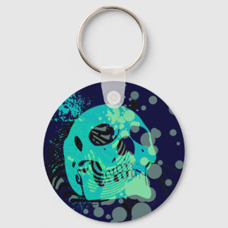 Porte-clés skullz. hi-fi.