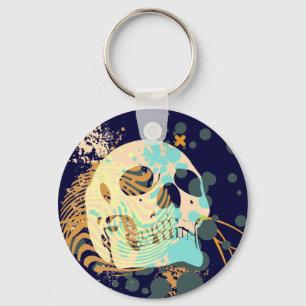 Porte-clés skullz. hi-fi.