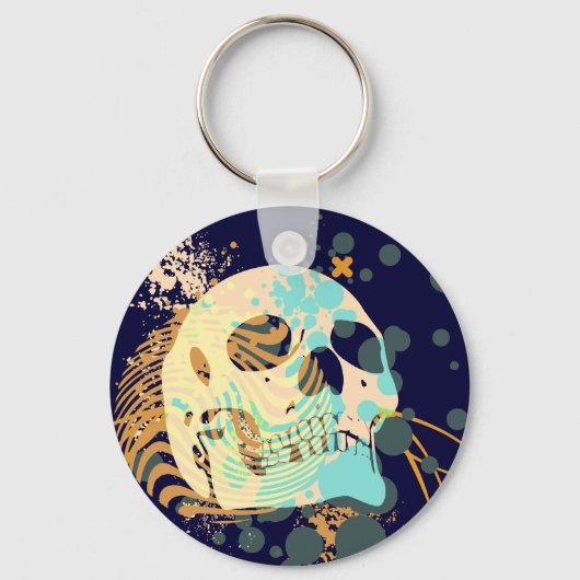 Porte-clés skullz. hi-fi. (Recto)