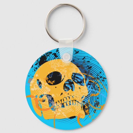Porte-clés skullz. hi-fi. (Recto)