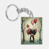 Porte-clés Skunk Love 2 (Devant gauche)