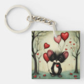 Porte-clés Skunk Love 2 (Devant)