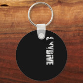 Porte-clés Skydive Vintage (Recto)